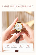 Man Watch Top Luxury Brand Couple Watch For Women Men Waterproof Clock Male Calendar Quartz Wrist Watches Leather Strap Ladies