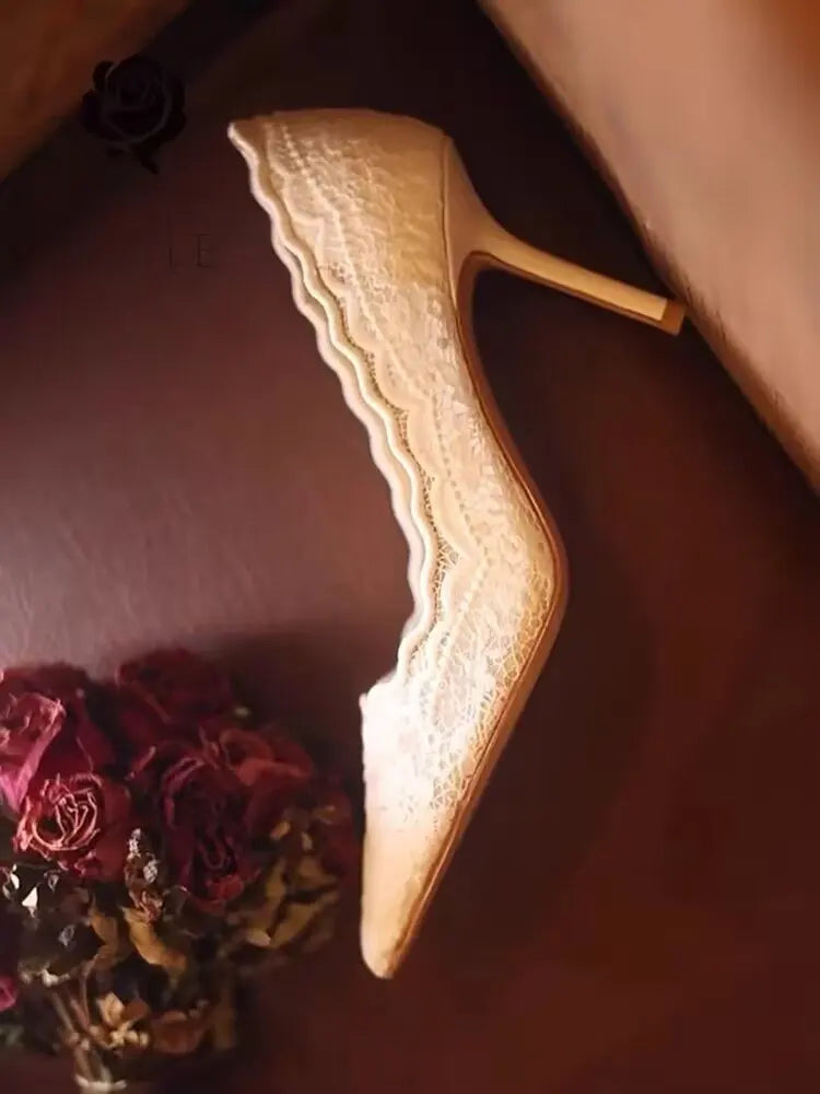 Women High Heels 2025 New Spring Design Pointed Toe Woman Pumps Thin Heels Elegant Nightclub Party Female Shoes Zapatos De Mujer