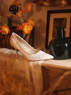 Women High Heels 2025 New Spring Design Pointed Toe Woman Pumps Thin Heels Elegant Nightclub Party Female Shoes Zapatos De Mujer