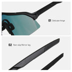 100 Cycling Sunglasses UV400 TR90 Sports Bicycle Glasses MTB Mountain Bike Fishing Hiking Riding Eyewear for Men Women sport