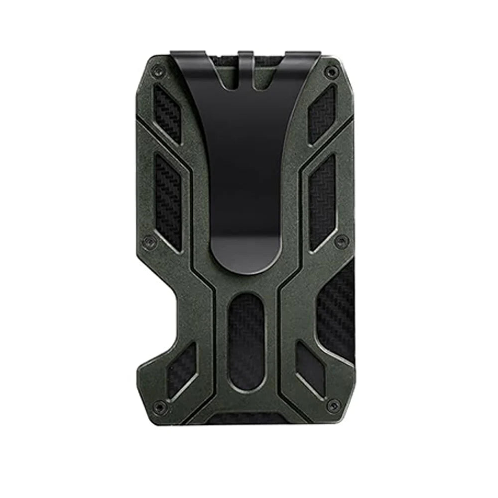 Mens Slim Wallet With Money Clip: Minimalist Anti theft Blocking Credit Card Holder Front Pocket Wallets