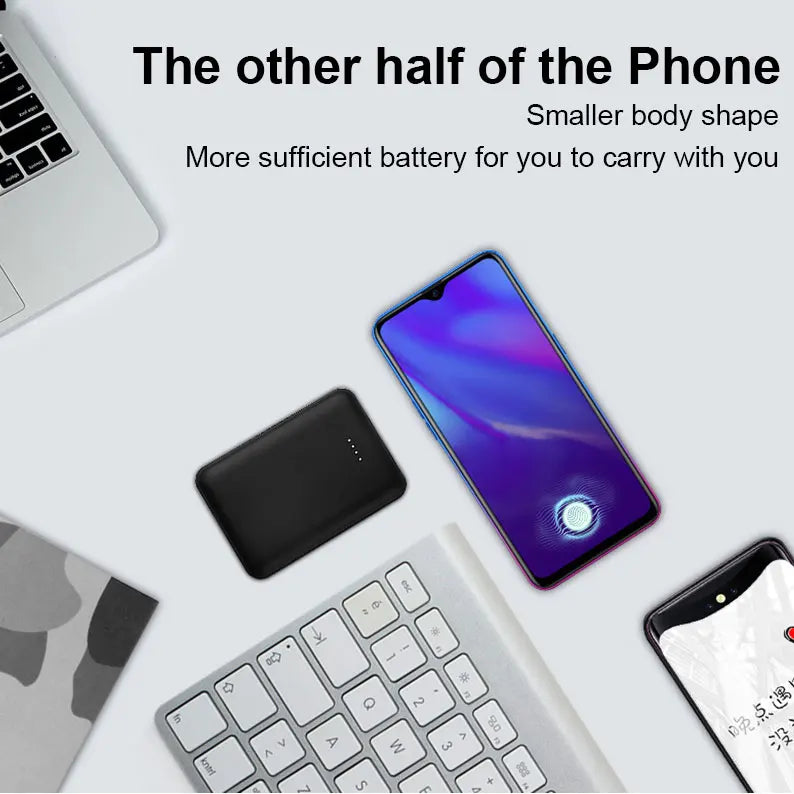 20000mAh New Portable Mini Power Bank Charger USB Fast Charging External Battery Pack For Heating Vest Jacket Scarf Socks Gloves