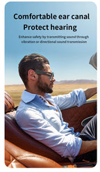 External Earphones For Your Glasses Wireless 5.3 HIFI Music Headphone Control Noise Portable Wireless Headsets Long Battery Life