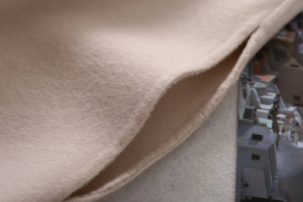 Winter Christmas Girls Woolen Coat  Woolen Cape Fox Fur Collar Kids Jacks for Girls Baby Girl Winter Cloths  Girls NewYear Coat