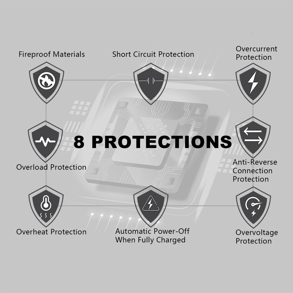 Storage Battery Chargers 12V 2A Household Power Charging Device Digital Automatic Smart Repair Car Motorcycle Battery Chargers