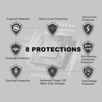 Storage Battery Chargers 12V 2A Household Power Charging Device Digital Automatic Smart Repair Car Motorcycle Battery Chargers