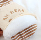 Dog Winter Coat with Furry Collar Fleece Lining Warm Dog Jacket Waterproof Dog Clothes Soft Puppy Vest Cat Cold Weather Clothing