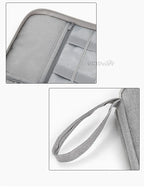 Electronics Protective Storage Bags for Cable Organizer Bag Handheld Tech Pouch for Tablet Phones & Power Banks Organizador Case