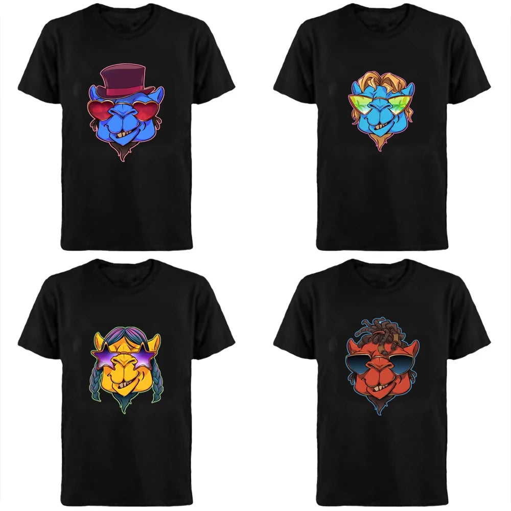 Men's T-shirt For men Fashion pattern Printed T Shirt Pattern Short-sleeved Streetwear Summer Casual Men's Tops