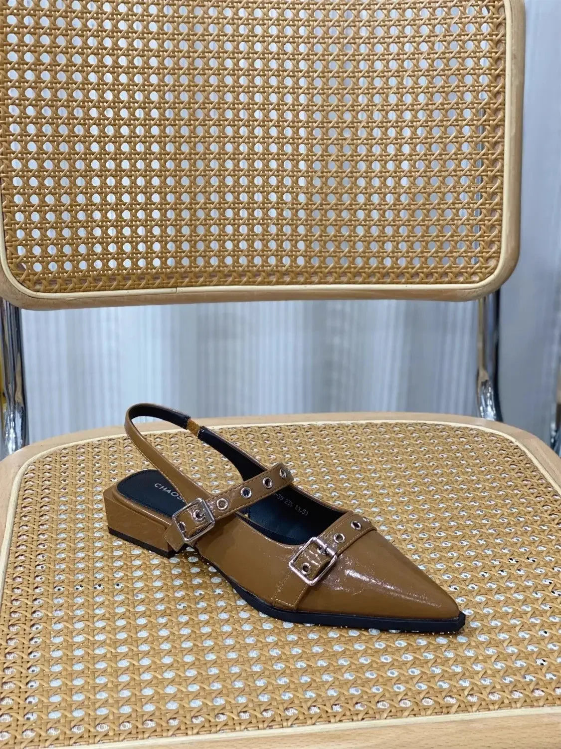 Sandals for Women Pointed Toe Daily Woman Shoes With Low Heels Summer 2024 Comfortable Trending Anti Slip Hot The Best Or Trend