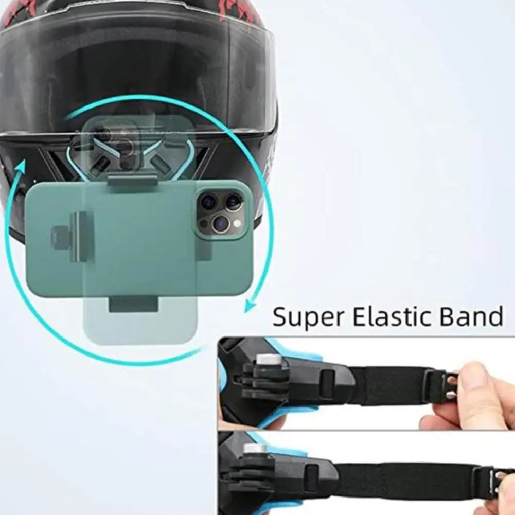 Helmet Holder Helmet Accessories Motorcycle Riding Mobile Phone Holder Sports Camera Chin Holder