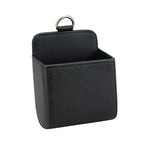 Car Mobile Phone PU Leather Bag Car Phone Holder Air Vent Mount Hanging Storage Box Glasses Organizer Support in Car Accessories