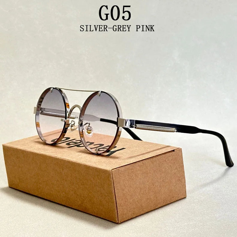 Steampunk Sunglasses Vacation Sunglasses Outdoor Sports Vintage Glasses Sunscreen Oculos Gafas Dropshipping Lentes De Sol Mujer