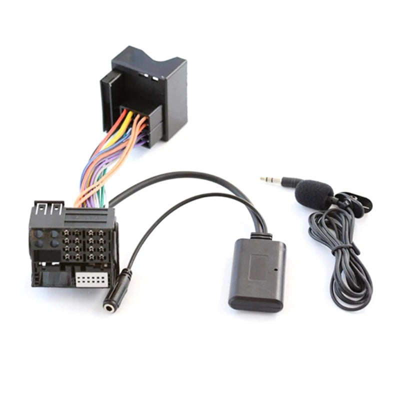 Car Handsfree Calling Radio Music Adapter AUX Cable Suitable for E60 E61 E63 E64 E65 E66 E81 E82 E87 E70 E90 E91 E92 E93