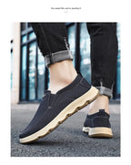 Shoes for men, 2025 autumn new single shoes, British style bean shoes, dad shoes, one foot casual shoes