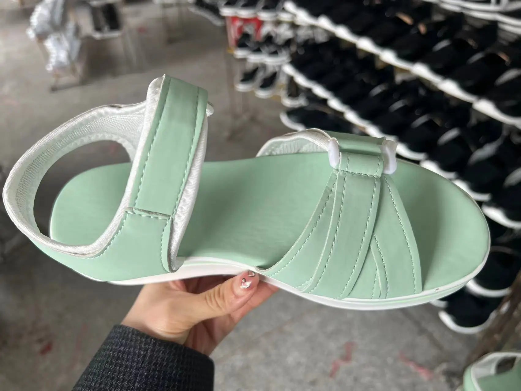 Sandals Women Summer Shoes Woman Wedges Platform Sandals Fashion Fish Mouth Rome Sandals Black Women Shoes