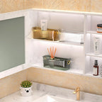 2 Pcs Cosmetics Box Desktop Storage Drawer Stackable Storage Box with Handle Makeup Organizers Basket Poatable Sundries  Rack