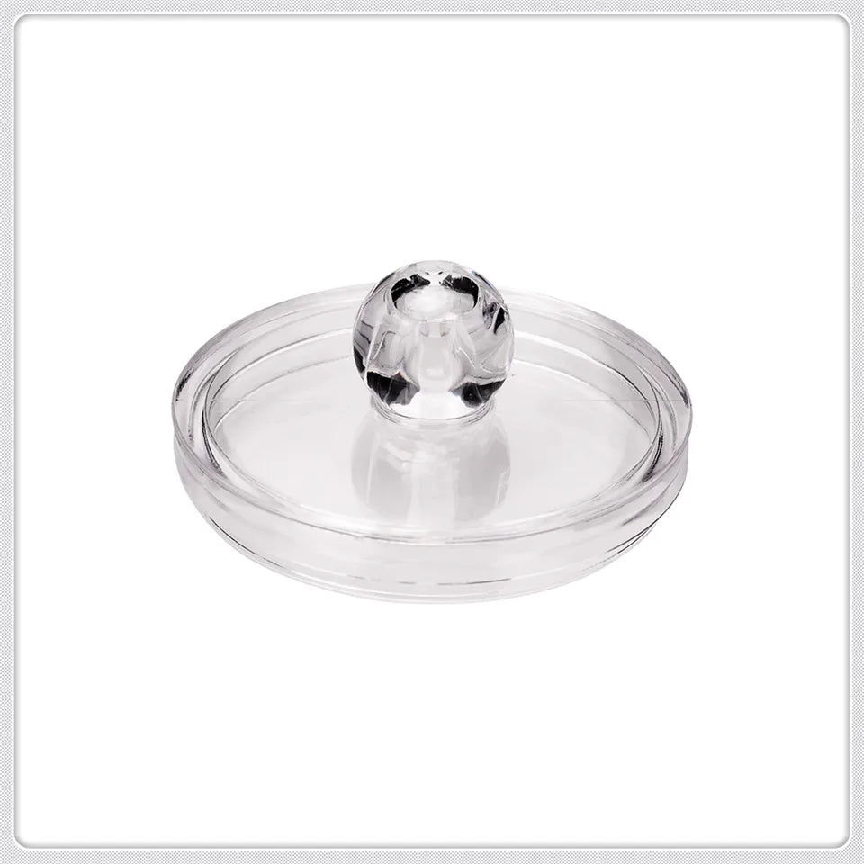 Acrylic Storage Organizer Bins for Cosmetics, Cotton Pads, Makeup, Jewelry, Swab Box