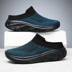 2025 Men Slippers Summer Breathable Home Indoor Slippers Men Thick Bottom Slides Fashion Couple Walking Shoes Chanclas Hombre