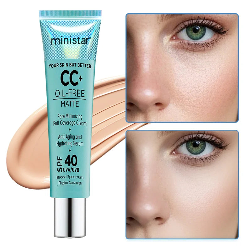 CC cream moisturizing foundation make-up concealer whitening oil control waterproof cosmetics