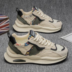 Men's Shoes 2025 Spring New Casual Versatile Comfortable Fashion Trend Niche Non-slip Wear-Resistant Retro Sneakers