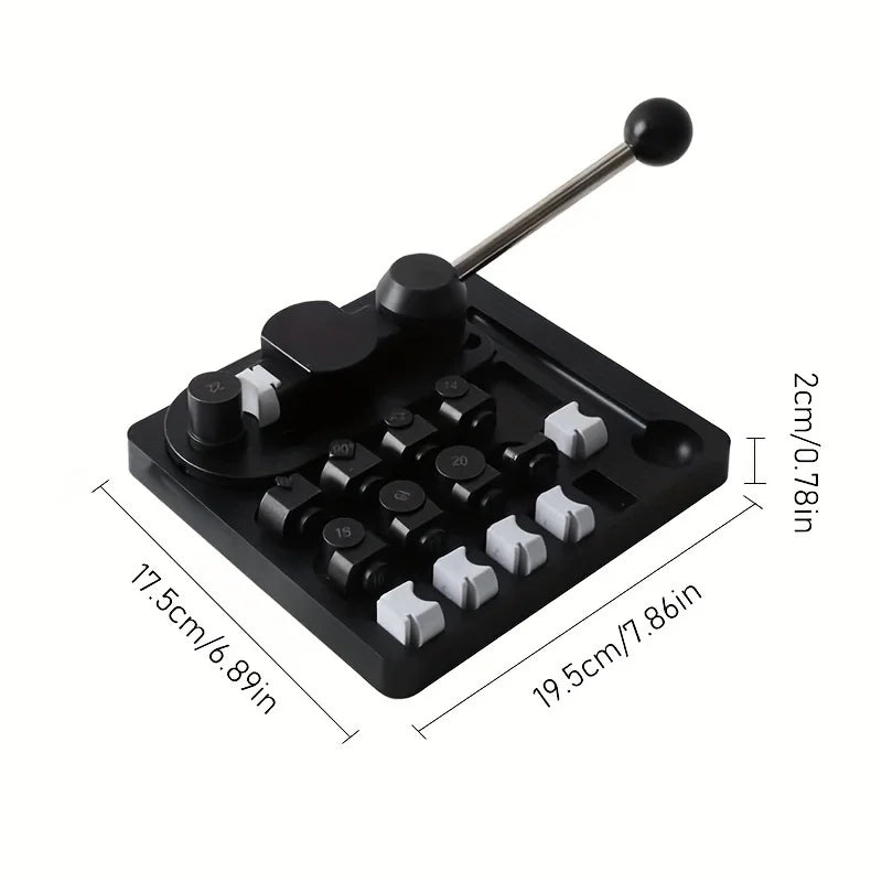 Ring Bender Bending Machine Kit Multi-Functional Metal Ring Bending Machine for Gold Silver and Copper Jewelry Making Tools