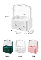 Cosmetic Storage Box Internet Celebrity Dust-Proof Cosmetic Storage Rack Desktop Skin Care Products Lipstick Dressing Table