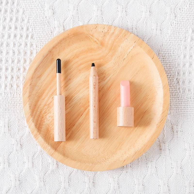 Simulation Cosmetics Set Kids Play House Toys Simulation Make up Lipstick Nail Paint Educational Toys Pretend Makeup Girls Game