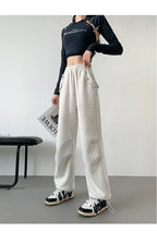 pants for women in autumn 2025 new loose fitting straight tube casual high waist wide leg pants women y2k streetwear Cargo pants