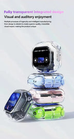 Translation Headphones with Multifunction Touch Screen Smart Wireless Bluetooth Earphone HiFi Audio Quality Business Earbud