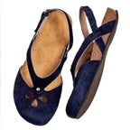 2023Women Sandals Summer Ladies Girls Comfortable Ankle Hollow Round Toe Sandals Woman Soft Beach Sole Female Shoes Plus Size