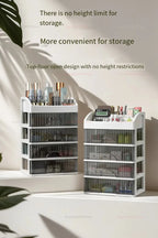 Cosmetics storage box, storage drawer, hair accessories multi-layer storage cabinet, cosmetics jewelry box, stationery multifunc