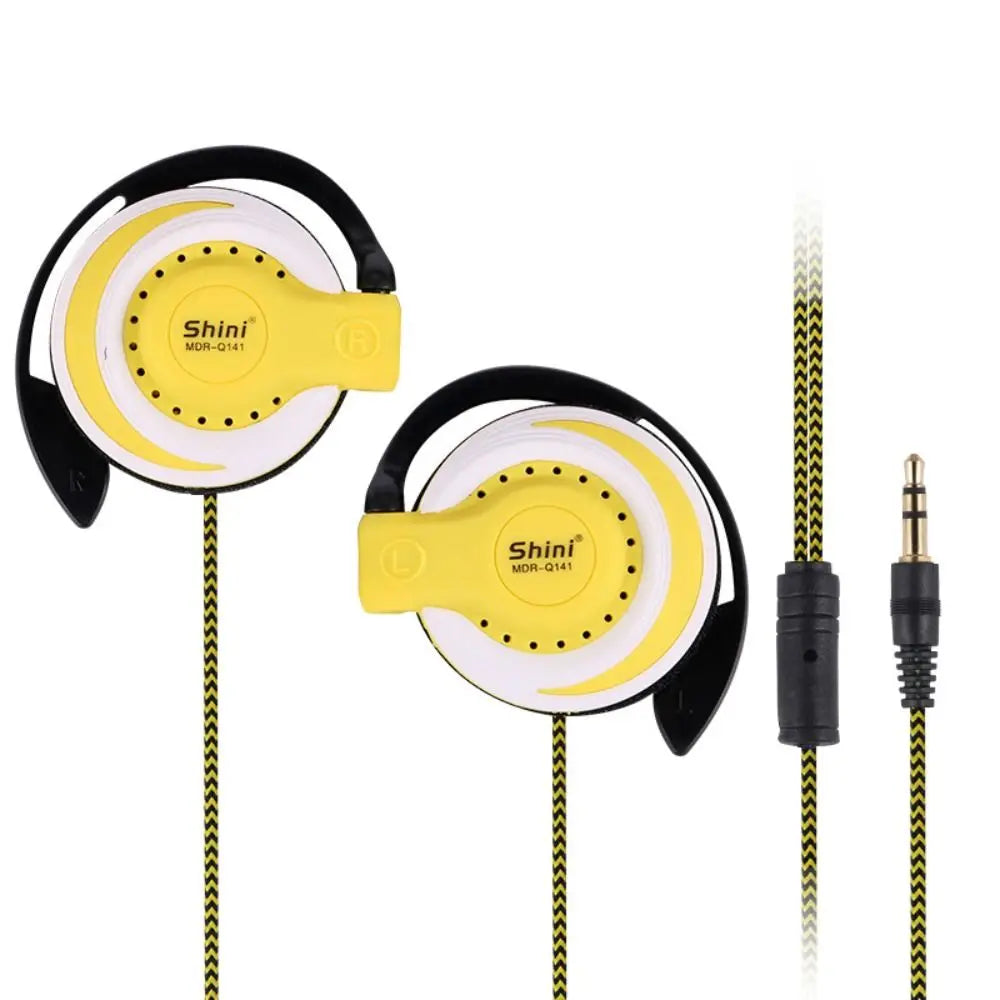 Phone Gaming Running Headset Sweatproof Noise Cancelling Earphones Super Bass Earbuds Ear Hook Headphone Ear Hook Headsets