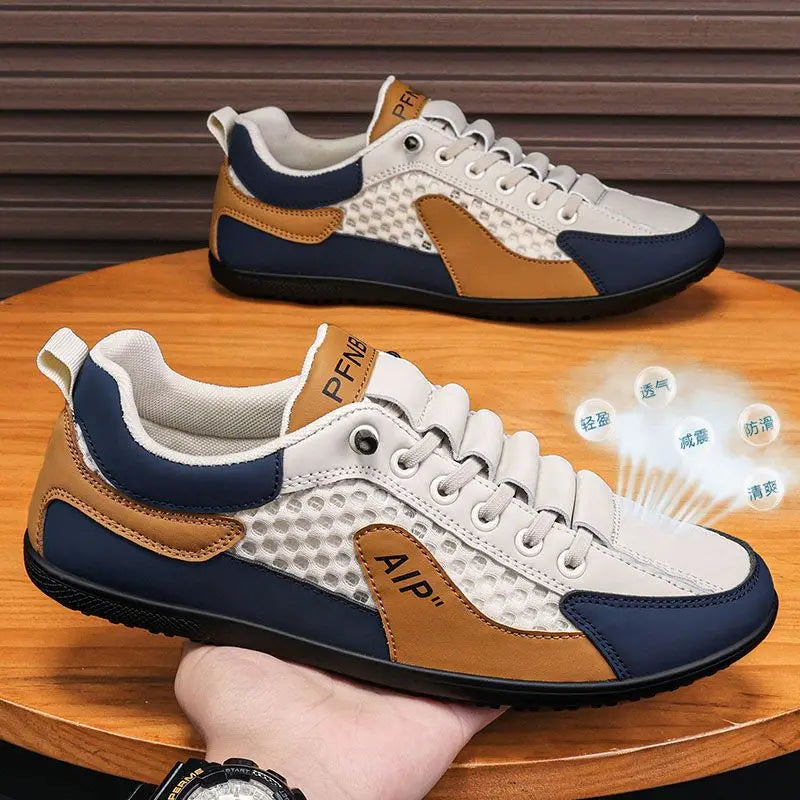 Men's Fashion Soft-soled Half Slippers Men Summer Trendy Bottom Casual Shoes Breathable Slip-on Shoes Sneakers Zapatos De Hombre