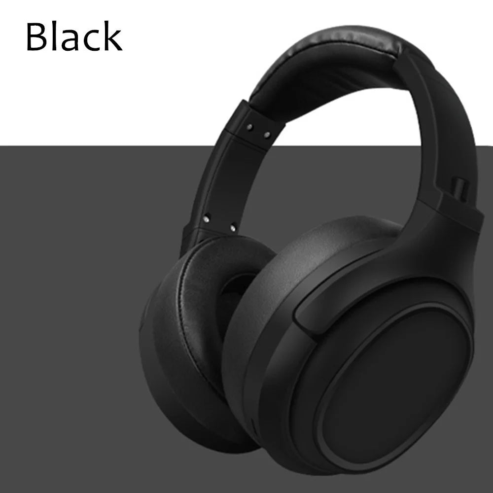 Large Earmuffs Headphones Bluetooth Earphones Wireless Headsets Bass Headset Noise Cancelling With Mic Helmet Support TF-card
