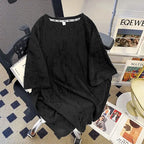 Embroidered Holes Short Sleeve T-Shirt Women Summer New Top