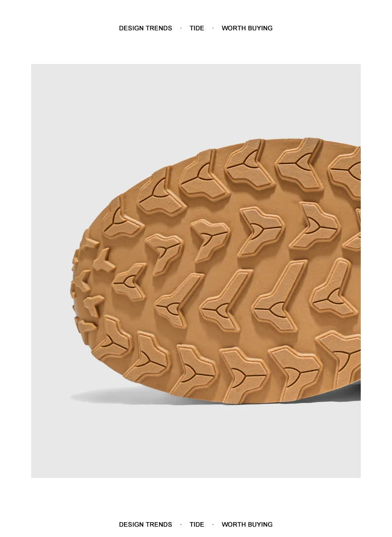 Men's Shoes 2025 Spring New Casual Versatile Comfortable Fashion Trend Niche Non-slip Wear-Resistant Retro Sneakers