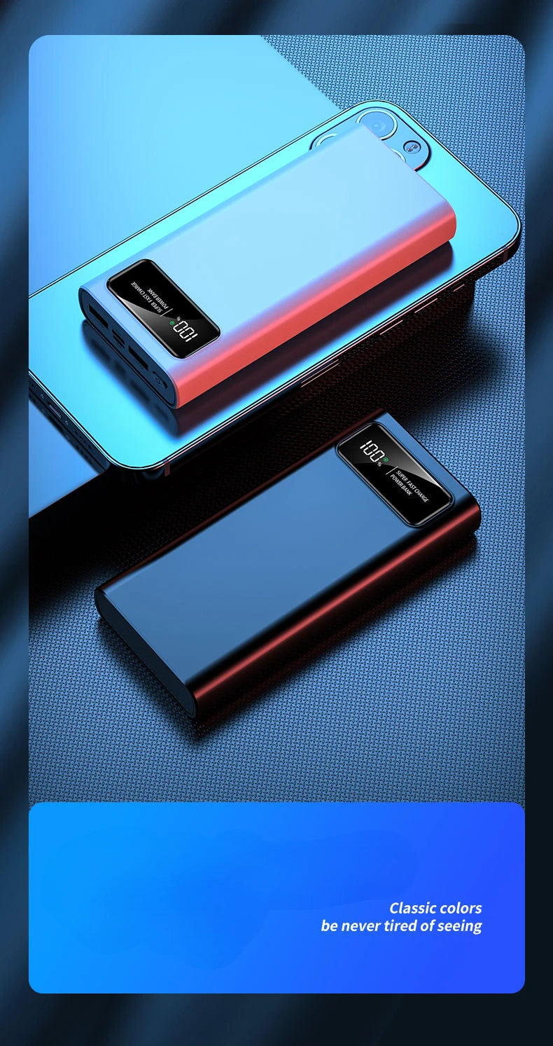 Power bank 20000mAh large capacity two-way PD flash charging live broadcast applicable to all mobile phones BCAK