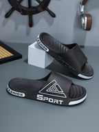 Men's Slippers, Durable for Outdoor Use, Summer Outdoor Wear, Indoor Home, Deodorant, Non-Slip, Bathroom Bathing, Thick-Soled Sandals for Men