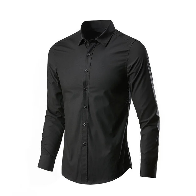 Men's Shirt Shirt Black Shirt Man T Shirt Shirts Men's Shirts Shirts Korean Clothing Shirt for Man Men's Shirts Thin Shirt