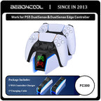 Controller Charging Station For PlayStation 5 Dual Fast Charger LED Indicator Charging Stand Docking Station ps5 accessories