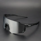 Cycling sunglasses Bike Eyewear Sports Dark Glasses Cycling Glasses Black Polarized Lens Eyepieces Outdoor Bicycle Goggles