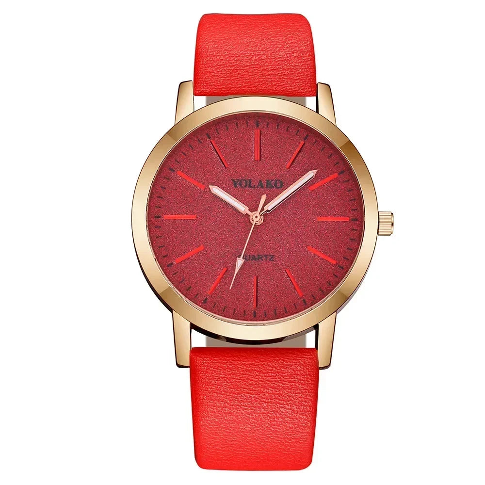 Women Watches Brand Luxury Fashion Ladies Watch Leather Watch Women Female Quartz Wristwatches Montre Femme Reloj Mujer