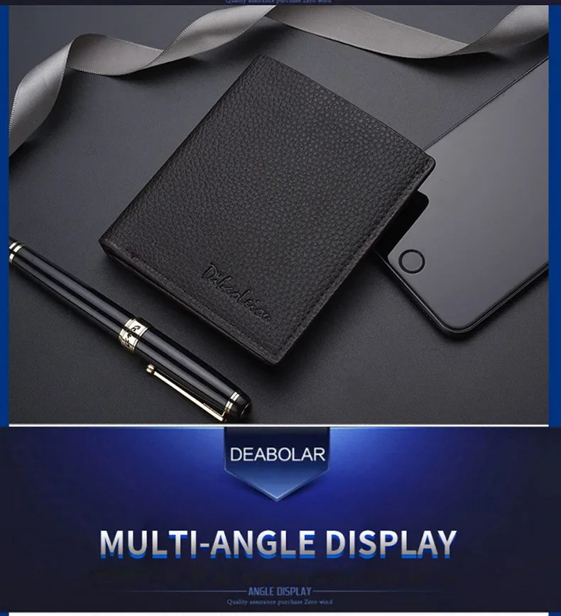 2023 New Fashion Wallets for Men Small Money Purses Wallets New Design Dollar Price Top Men Thin Wallet with Coin Bag Wallet