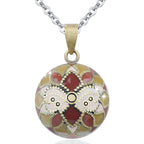 Eudora 1 pc colorful Harmony bola ball Pendant Necklace with Link Chain Pregnancy Ball Jewelry Chime Bola women Jewelry Mom Gift