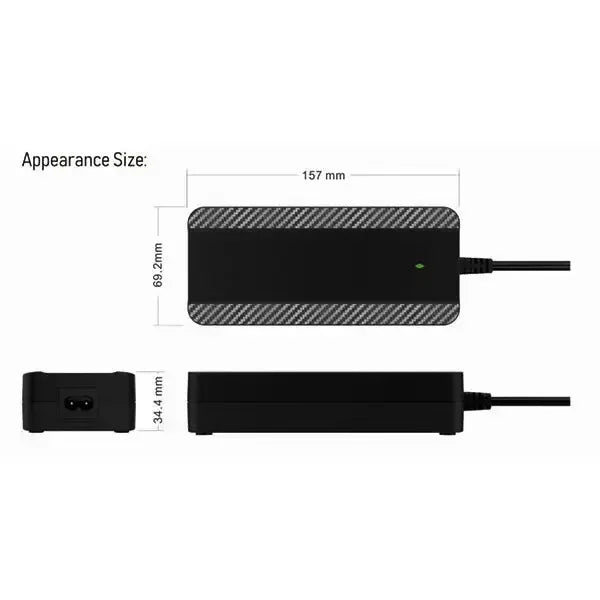 Charger 42 V 2A 85W 5-pin round for 36V batteries from Fischer,  Phylion,  Devron,  Lifebike, Batavus, Sparta and more!