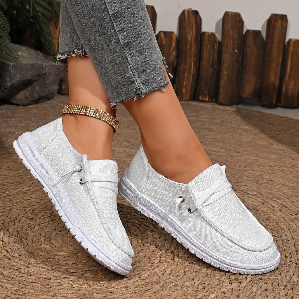 Women Flats Shoes New Summer Casual Breathable Loafers Platform Designer Shoes Slip on Fashion Sneakers Women Zapatos De Mujer