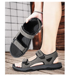 Summer Sandals for Men Breathable Outdoor Casual Sandalies Shoes Fashion Beach Non Slip Walking Shoes Size 40-46