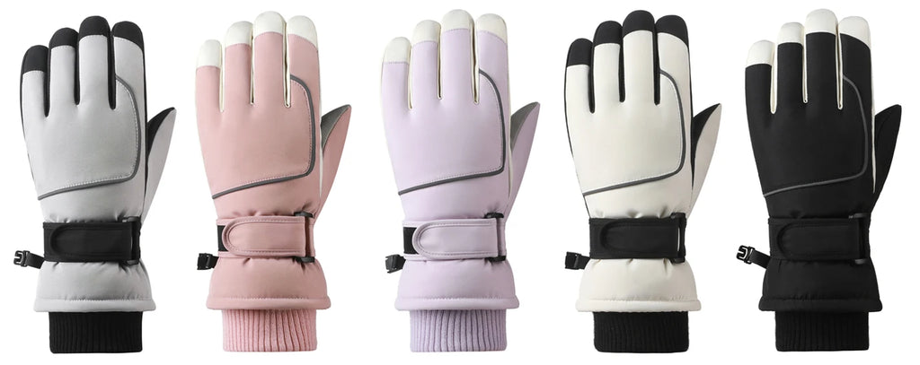 Winter Gloves for Men Women, Waterproof Thermal Snow Ski Gloves Outdoor - Work, Hiking, Skiing, Running, Biking, Riding Glove