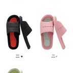 Men's Massage Slippers Anti-Slip Indoor Home Batoom Bathing Sandals Simple Sle PVC Material Comfortable Summer Slippers
